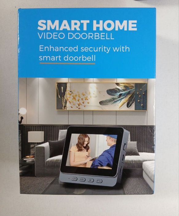 Умен Дом 4.3” Видео звънец,домашен дисплей домофон HD видео монитор