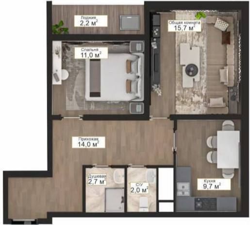 Своя продается 2/9/16 Янги Дархон новостройка 60м² разделка Ипотека