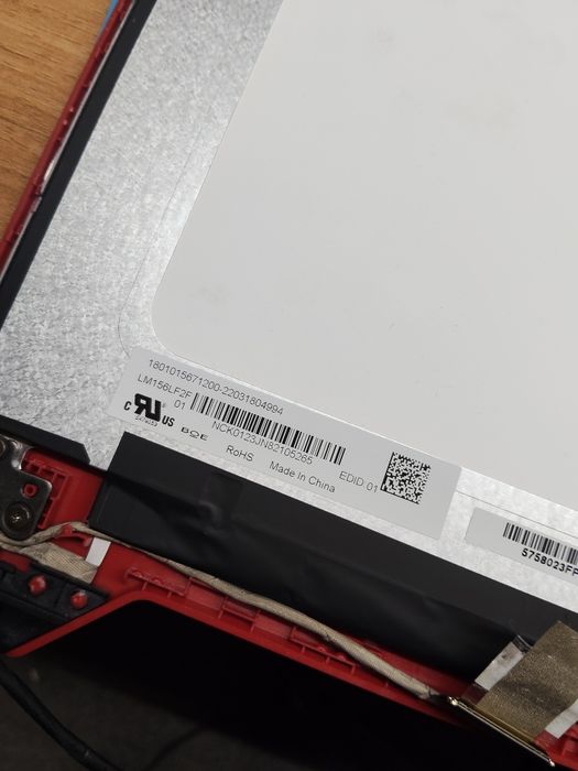 Display laptop 15.6 fhd ips 144hz ,asus tuf fx506h perfect functional