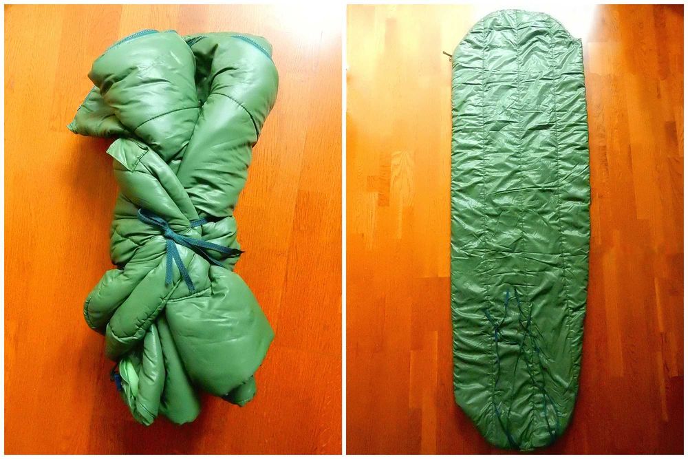 Sac de dormit tip “mumie”, fabricat in Germania. impecabil, ca nou.