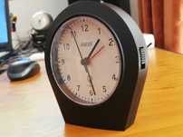 ceas cu radio control, de masa, producator german ASCOT, alarma, led