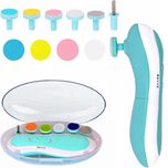 Pila de Unghii Electrica, Set Manichiura 6 Capete, Iluminare LED