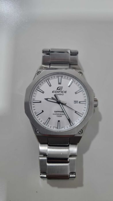 Ceas edifice casio alb