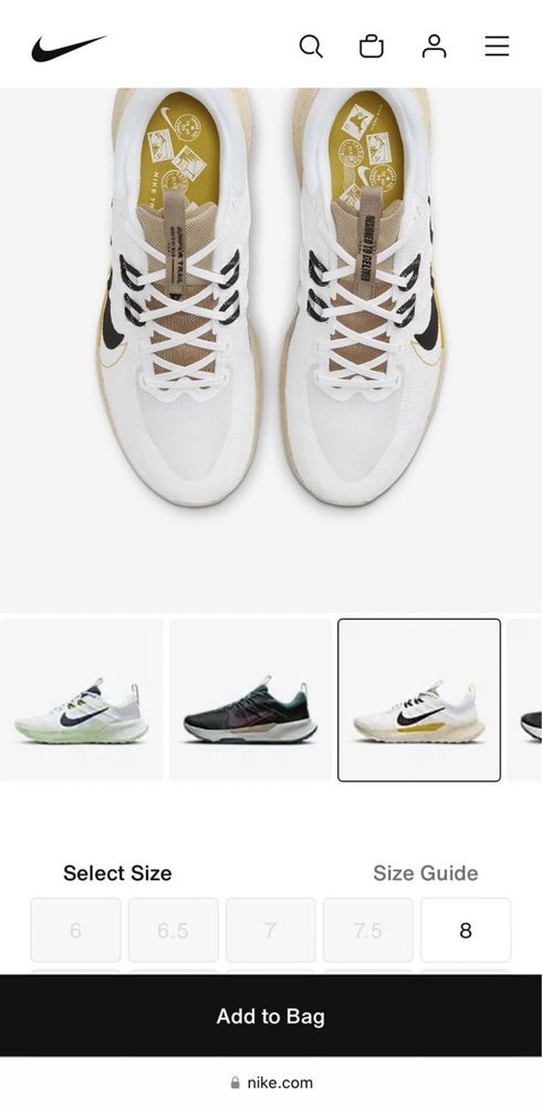 Nike кроссовки 26см
