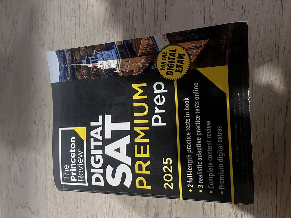 Книга Princeton Review Digital SAT Premium Prep, 2025
