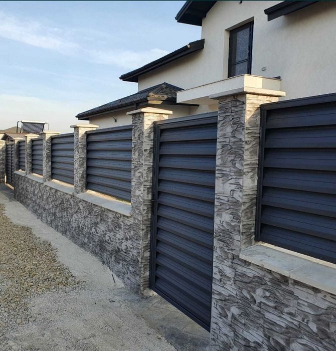 Executam garduri si porti din jaluzele verticale și orizontale