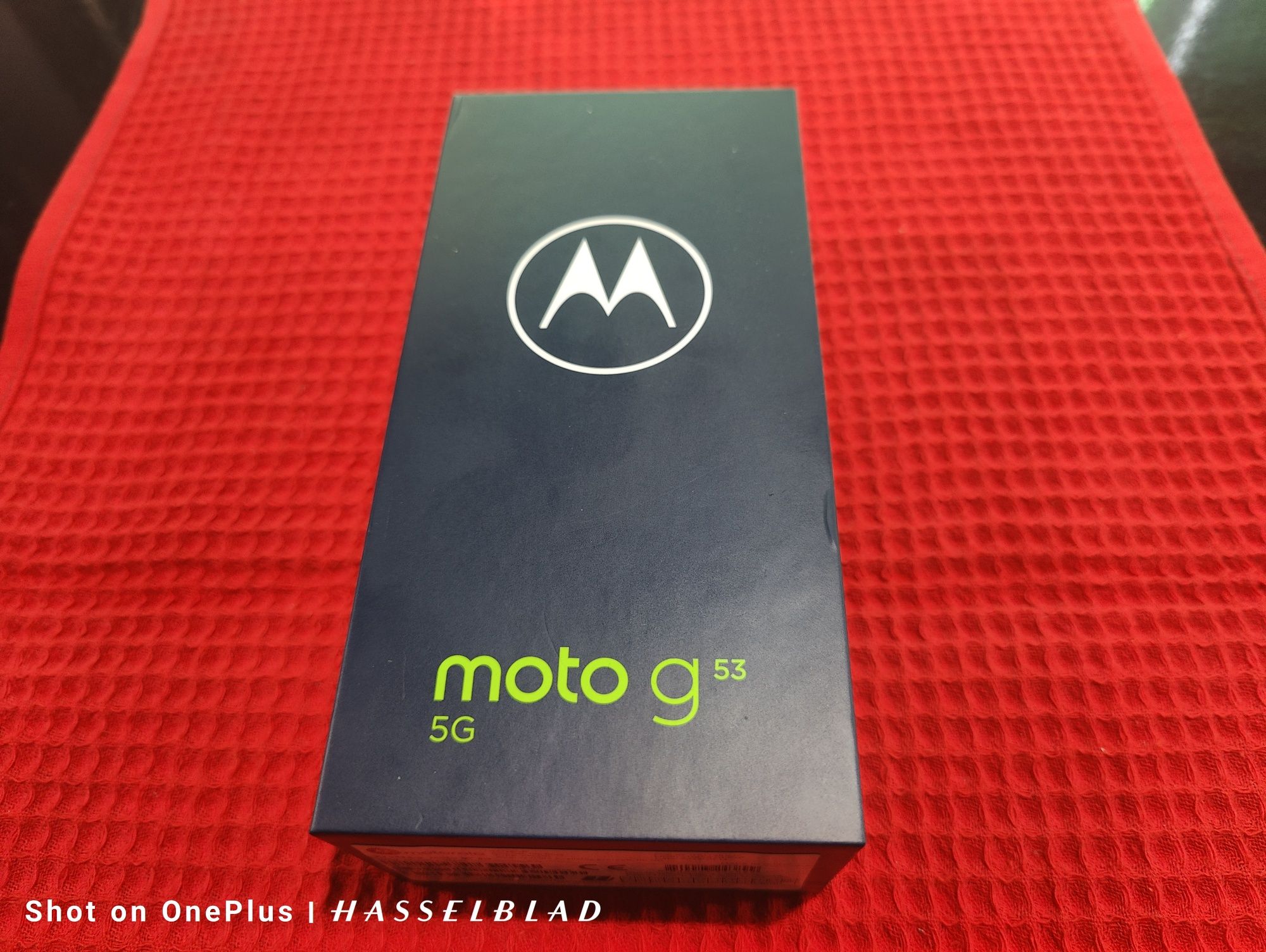Motorola Moto G53 5G 128GB/4RAM Blue чисто нов 24м. гаранция от А1