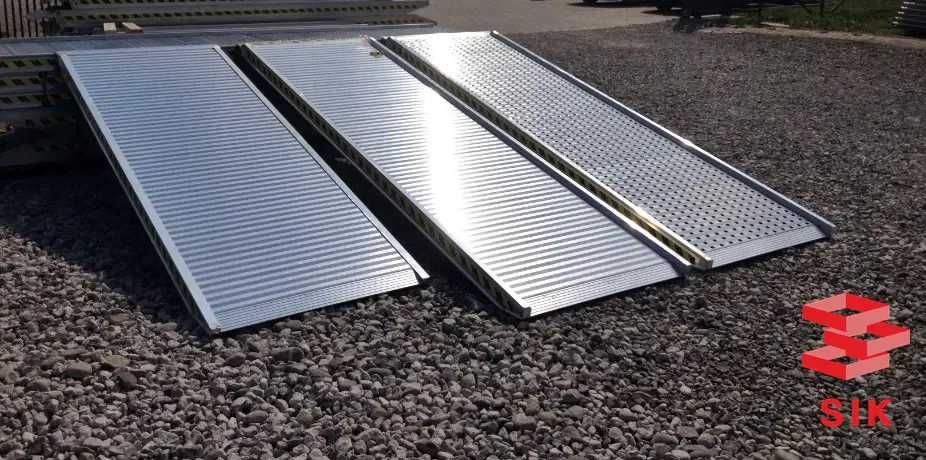 Rampa din Aluminiu de 4 m lungime și 1 m de lățime