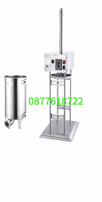 Професионални електрически пълначки за месо с педал 10л и 15л