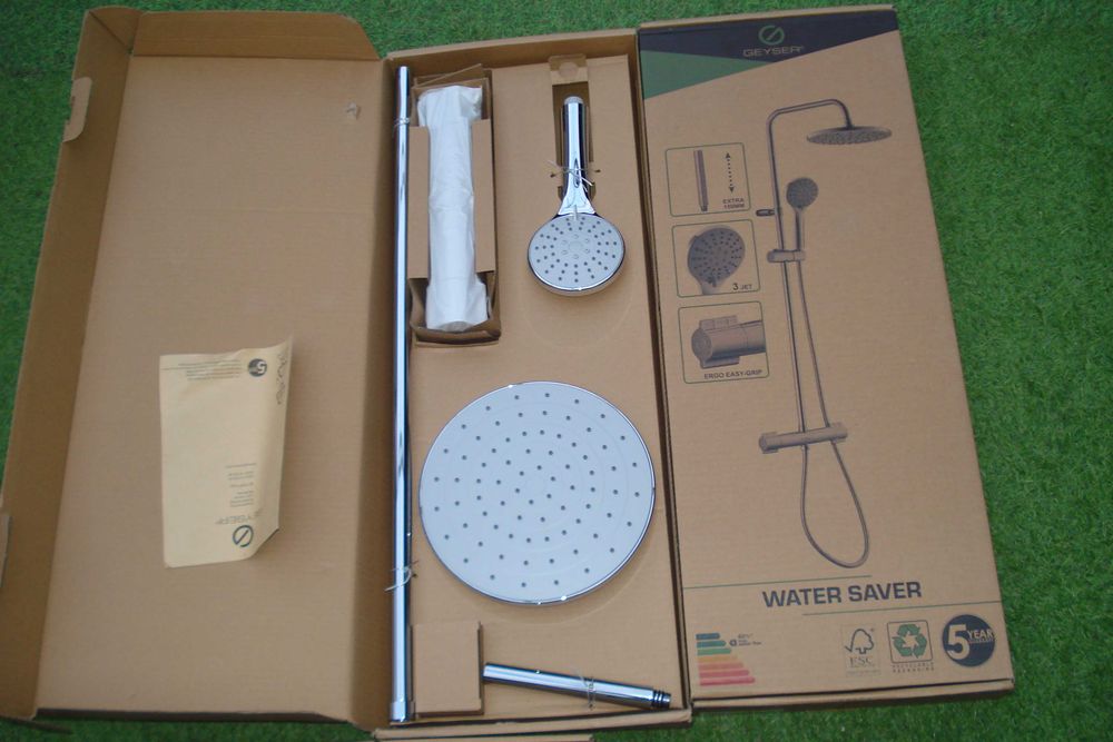 Coloana de dus  REN modele 2024 cu termostat  si  Grohe  de dus