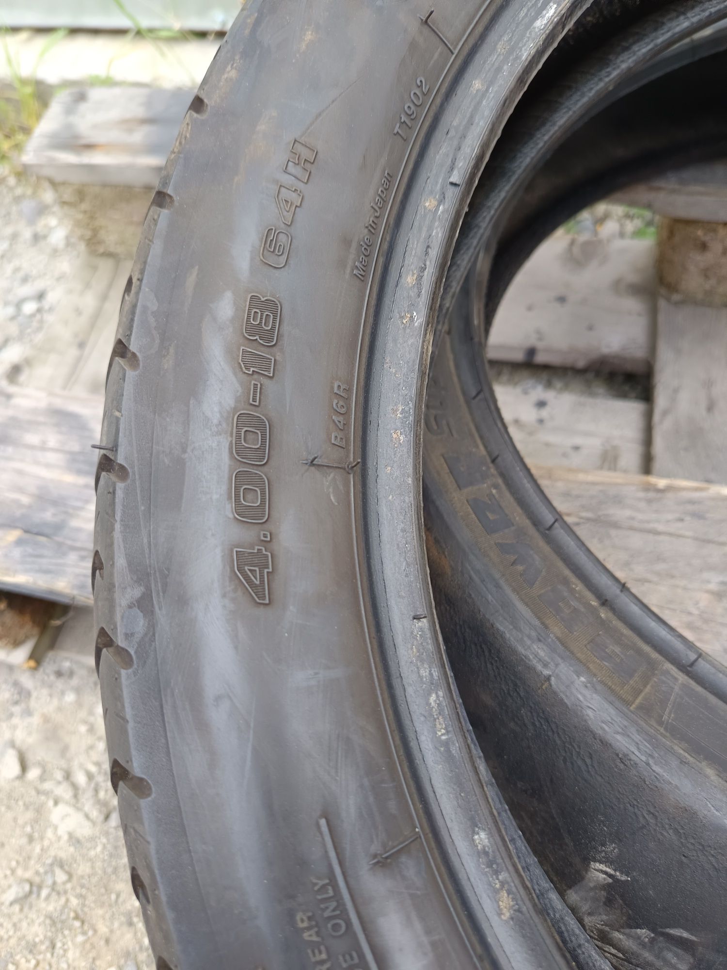 Мото гума 4•00-18 64Н BRIDGESTONE Дот 0422