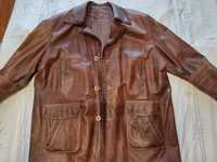 Продам мужскую кожаную куртку  56р пр-во Турция