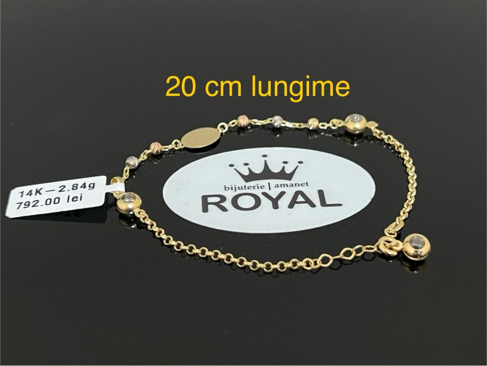 Bijuteria Royal CB : Bratara dama aur 14k 2,84 grame