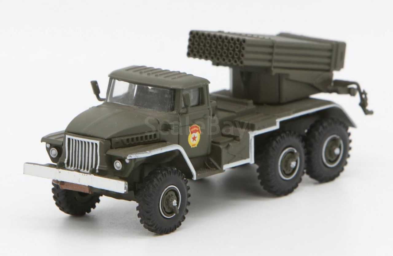 Сборная модель РСЗО «Град» (ICM, 1:72)
