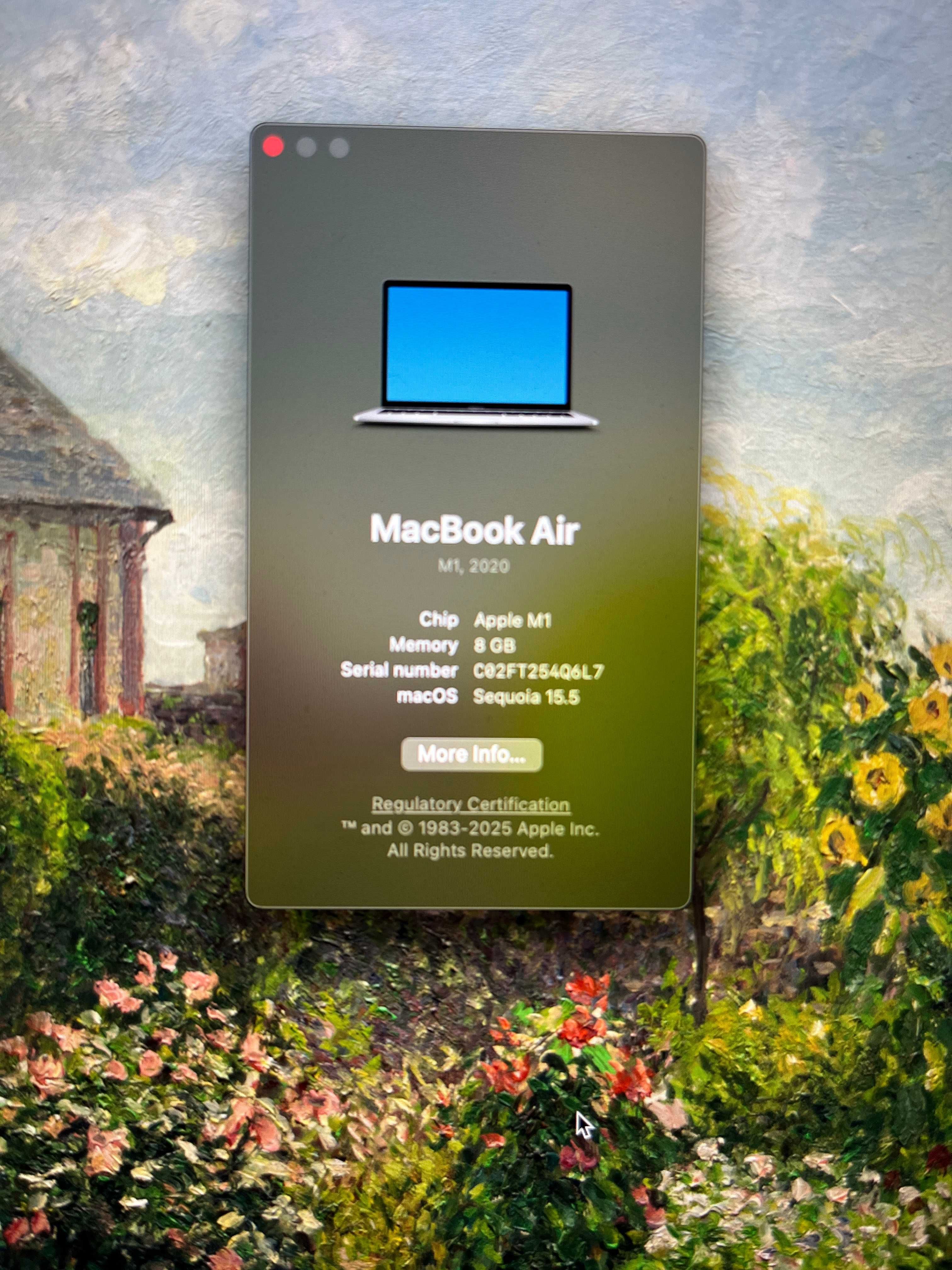 Продам MacBook Air 13 M1 8/256