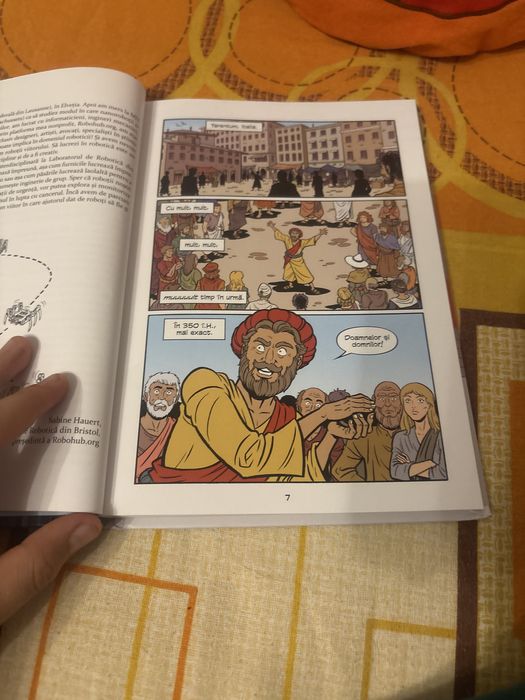 Carte stiinta in comicsuri roboti si drone