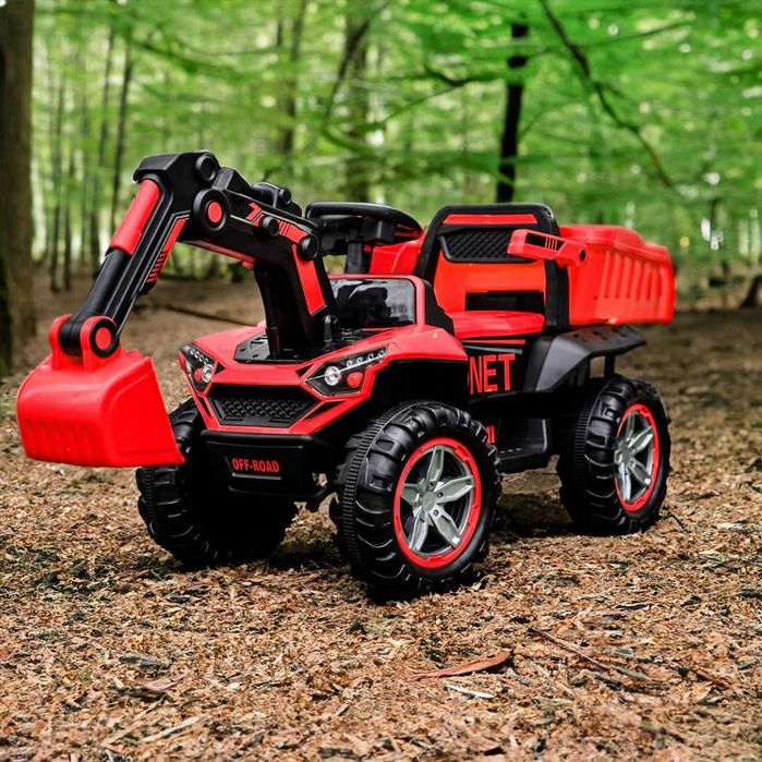 Excavator + bascula electrica  Bonet 60W 12V, Telecomanda NOU GARANTIE