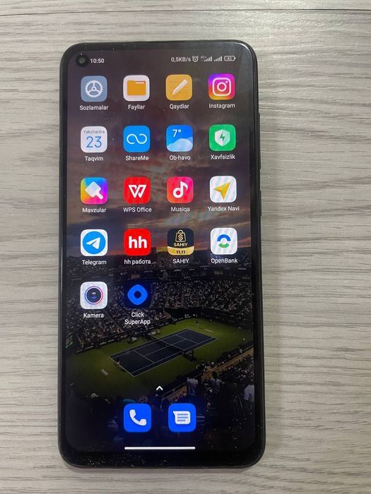 Redmi note 9 sotiladi karobka dokument 64GB