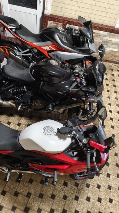 Мотоциклы в наличии Kove CFMoto QJMotor Sotuvga tayyor