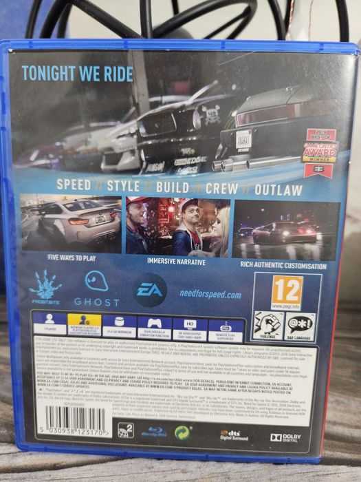 Vand nfs ps4/ps5