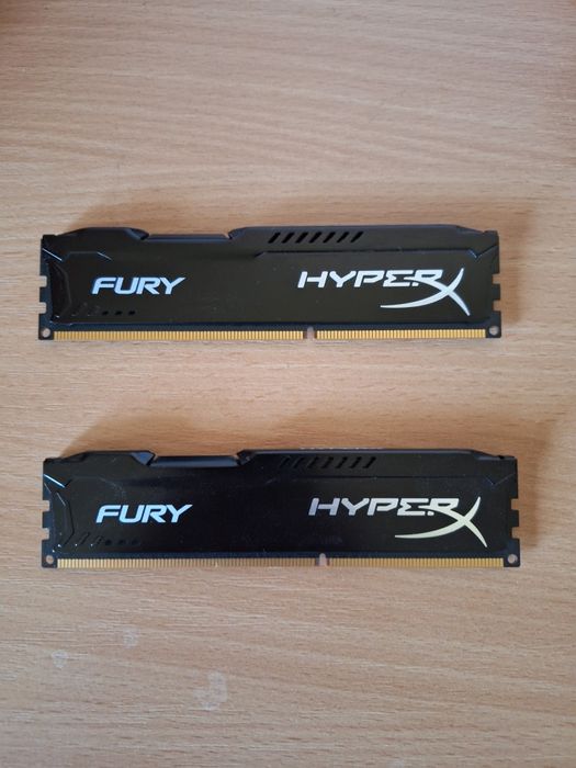 RAM Fury HyperX Kingston 2 x 4GB DDR3, memorie