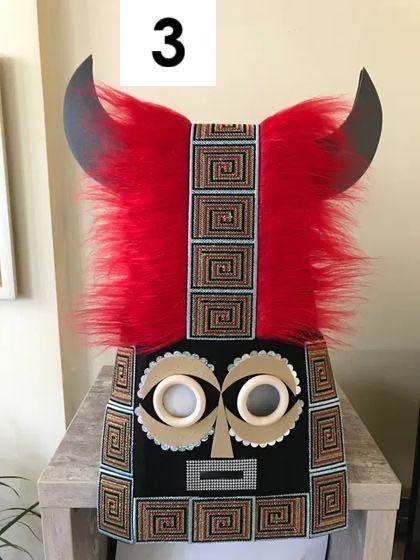 Кукерски маски за деца карнавални маски