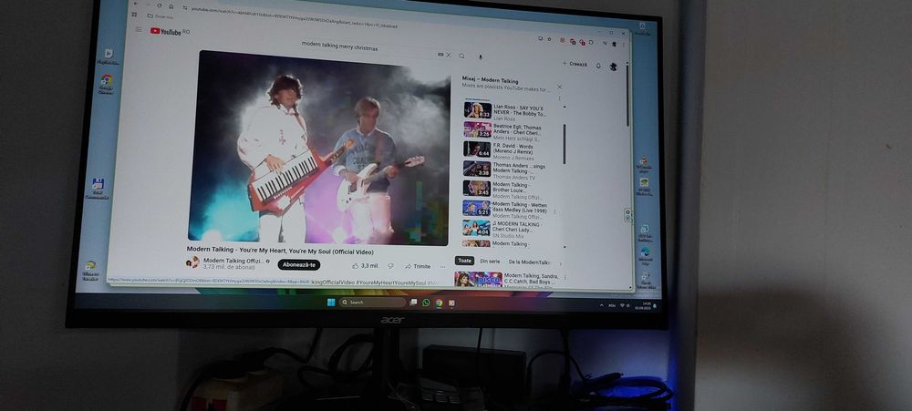 Monitor Acer,mare și nou la cutie