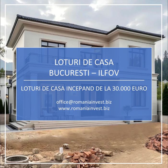 Loturi de case cu autorizatie 1 decembrie cartier nou Green City