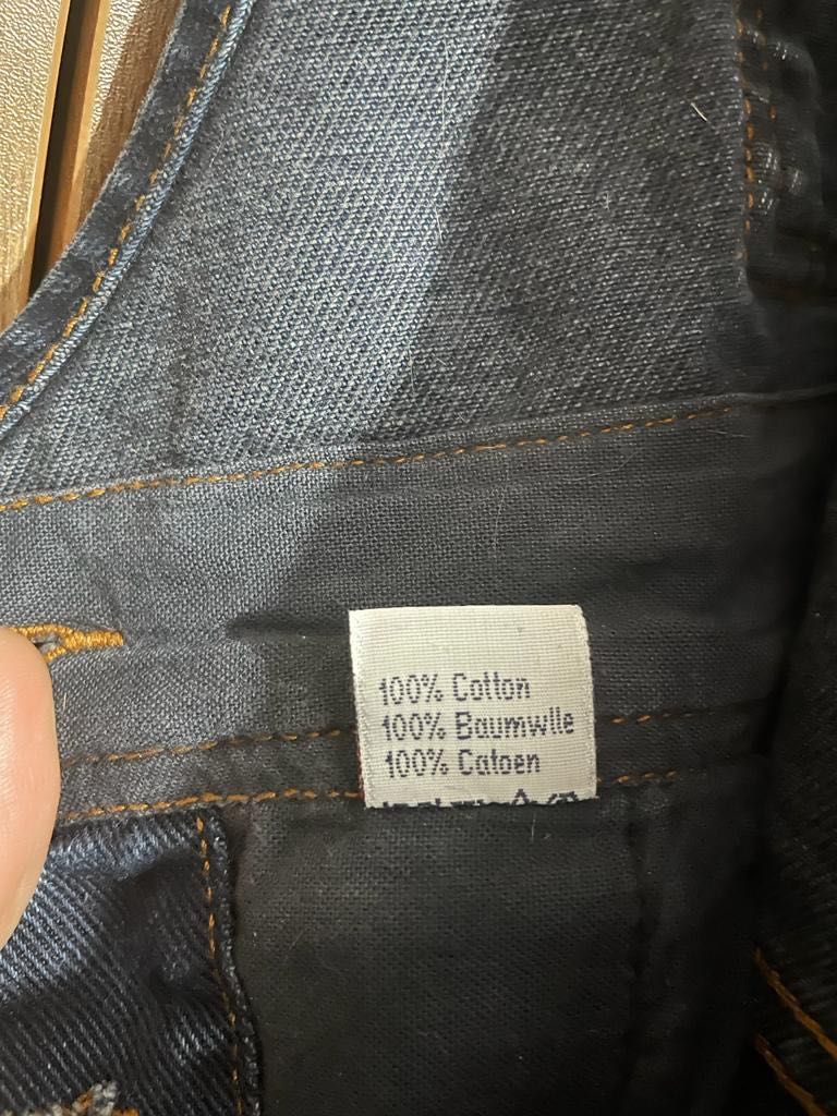 Комбинезон джинсовый размер S