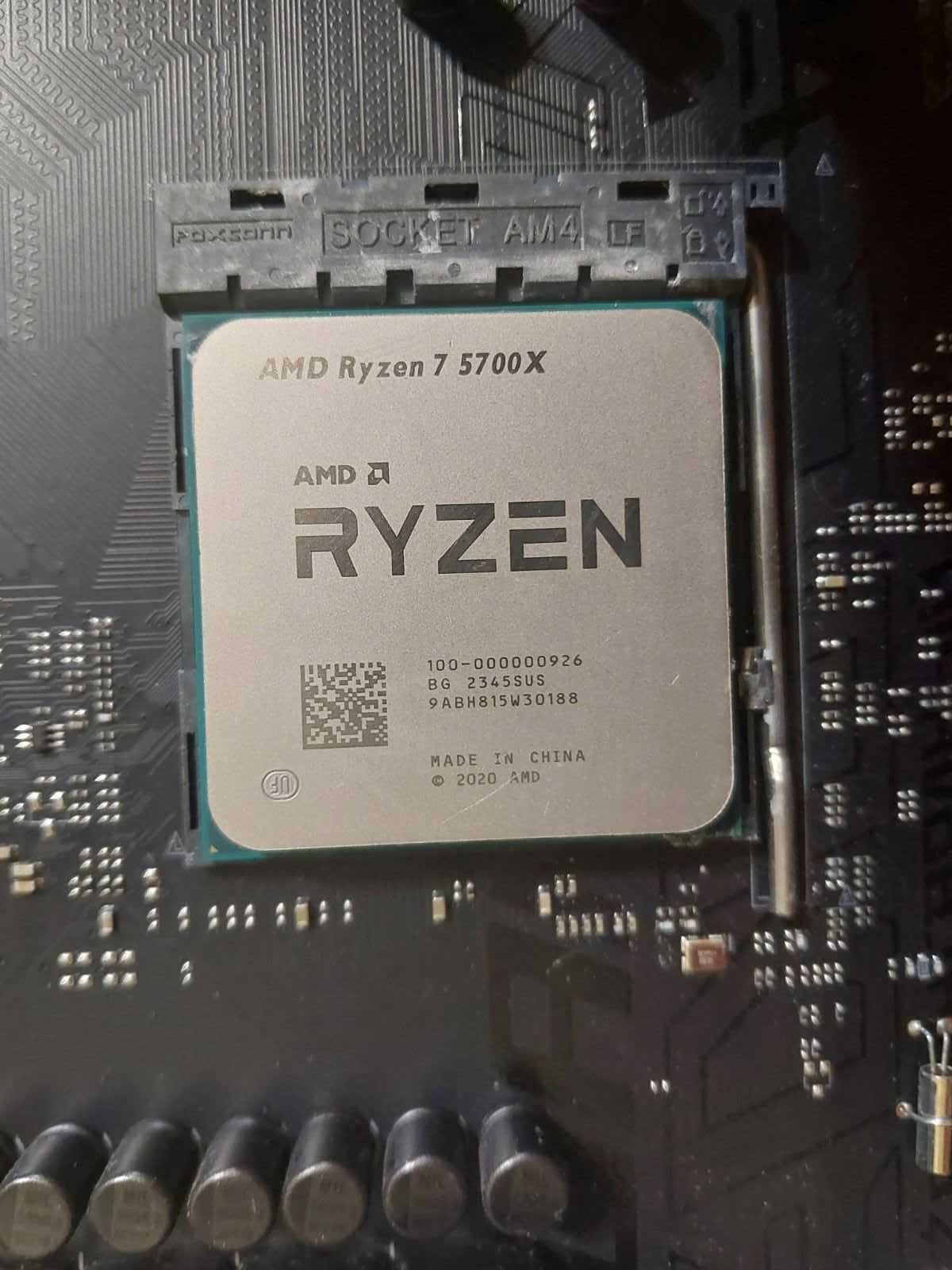 AMD Ryzen 7 5700X + Asus ROG StriX X470-F Gaming