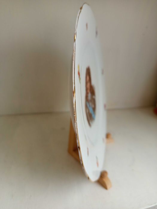 Порцелан чиния Meissen колекционерска Philippe d' Orleans