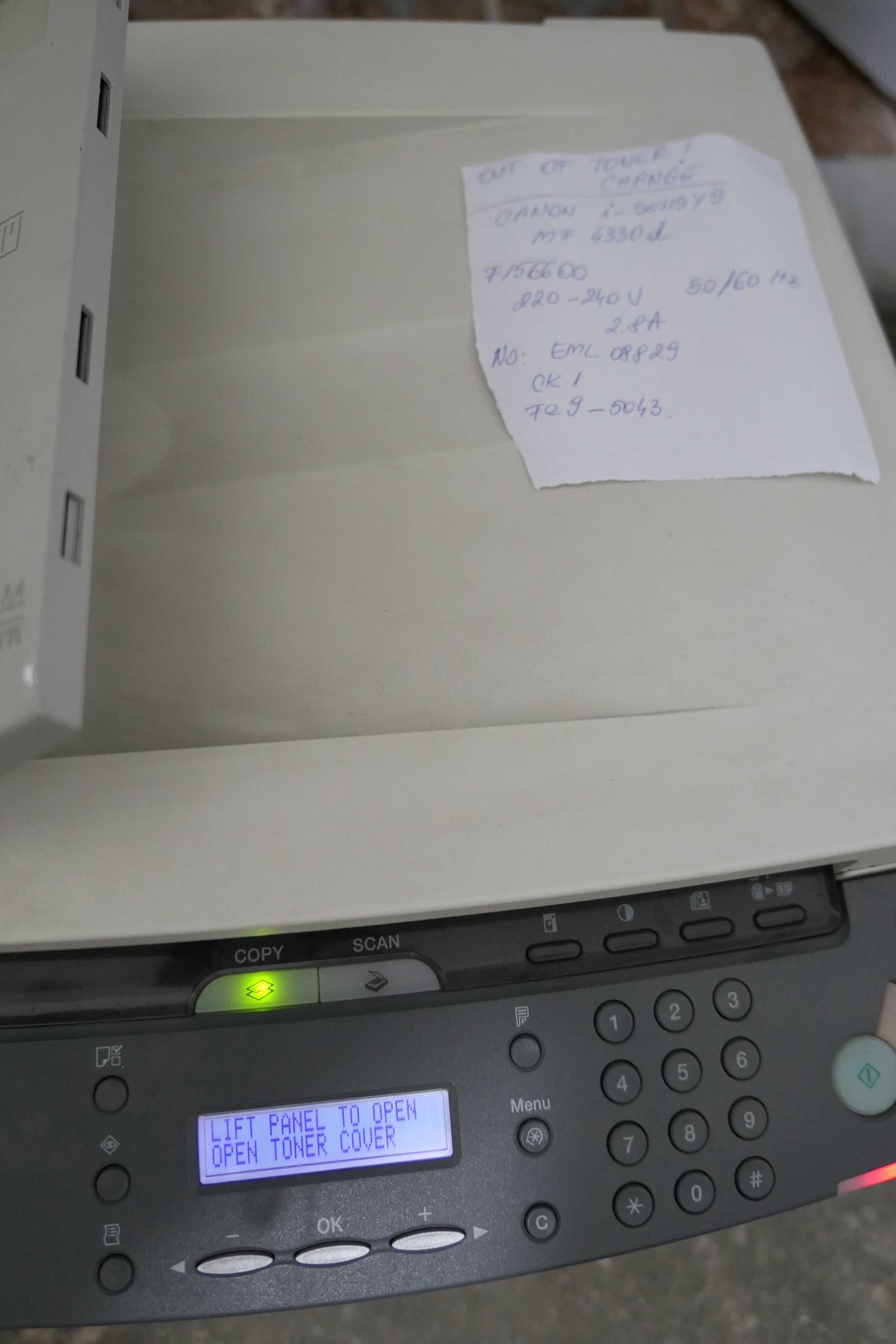 Multifunctional Canon ISensys MF4330 D Imprimanta Copiator Xerox