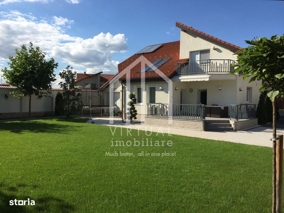 Casa de inchiriat, cu 4 camere curte 750 mp. in Selimbar-str. N.Brana
