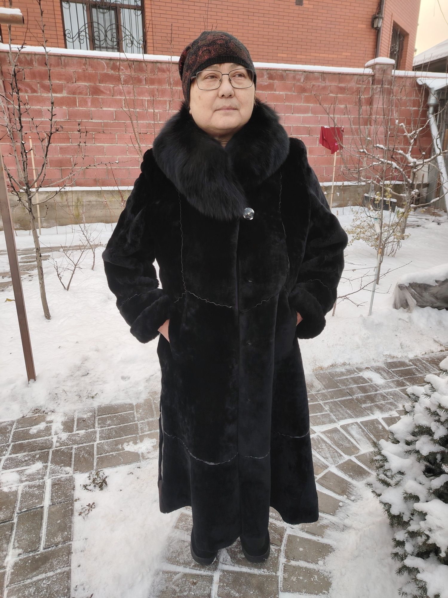 Шуба из меха  бобра