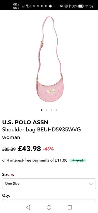 Оригинална USPA дамска чанта