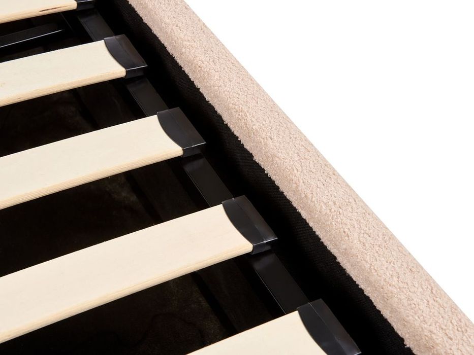 NOU Pat dormitor 180cm ORBEY, boucle, bej