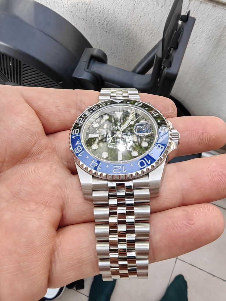 Автоматичен часовник Rolex GMT Master 2 batman, batgirl