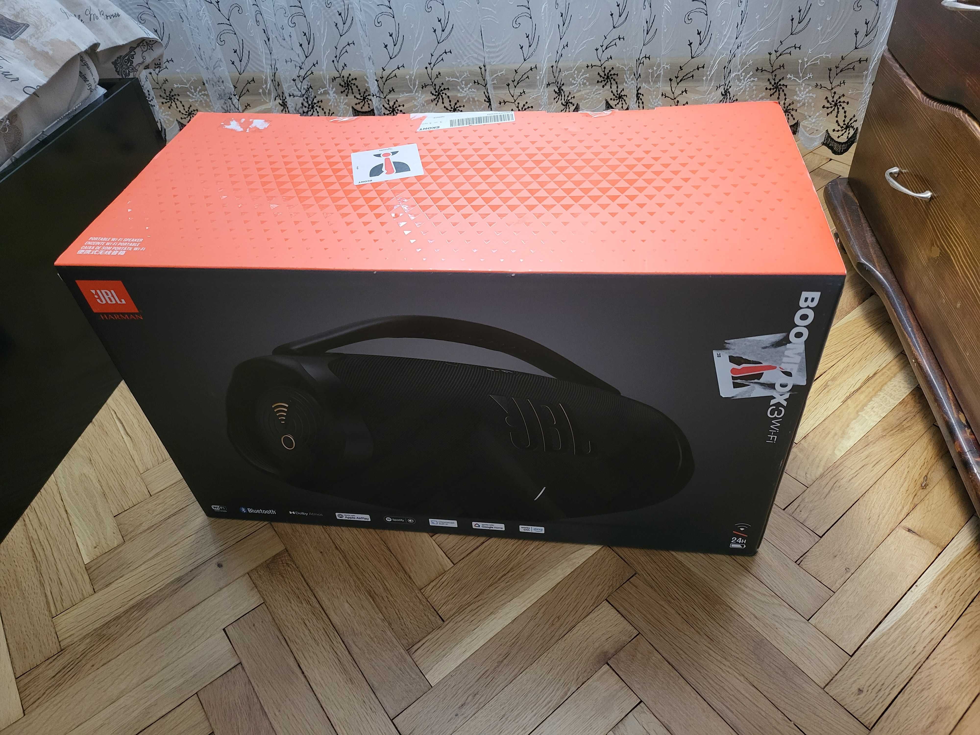 НОВА JBL Boombox 3 WI-FI, Black.