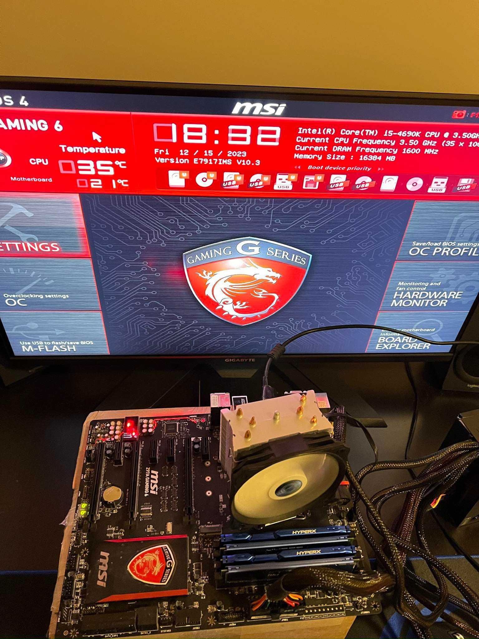 Дъно Дънна платка MSI Z97A GAMING 6 1150 DDR3 OVERCLOCK