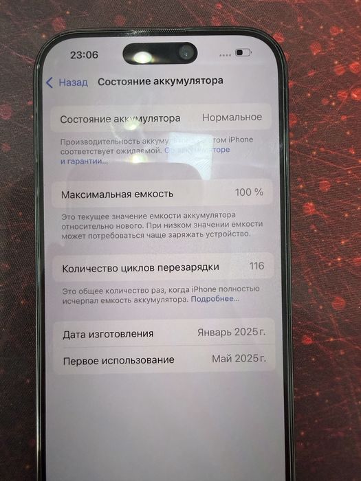 Iphone 16 Pro 256Gb 100%