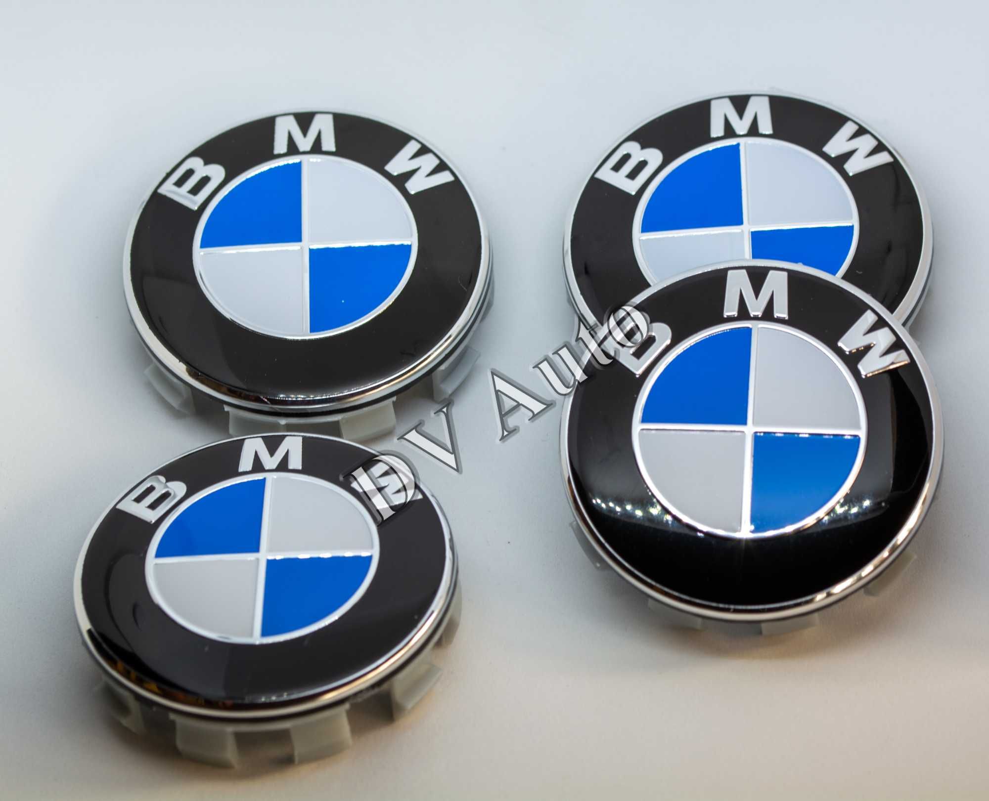 BMW Емблеми и Капачки за Джанти Алуминиево покритие / НОВИ /