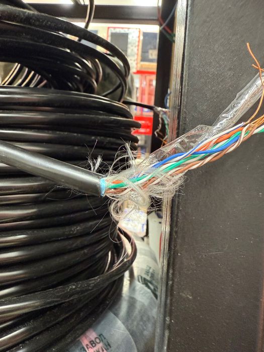 Ftp кабель для интернета, домофона и камеры