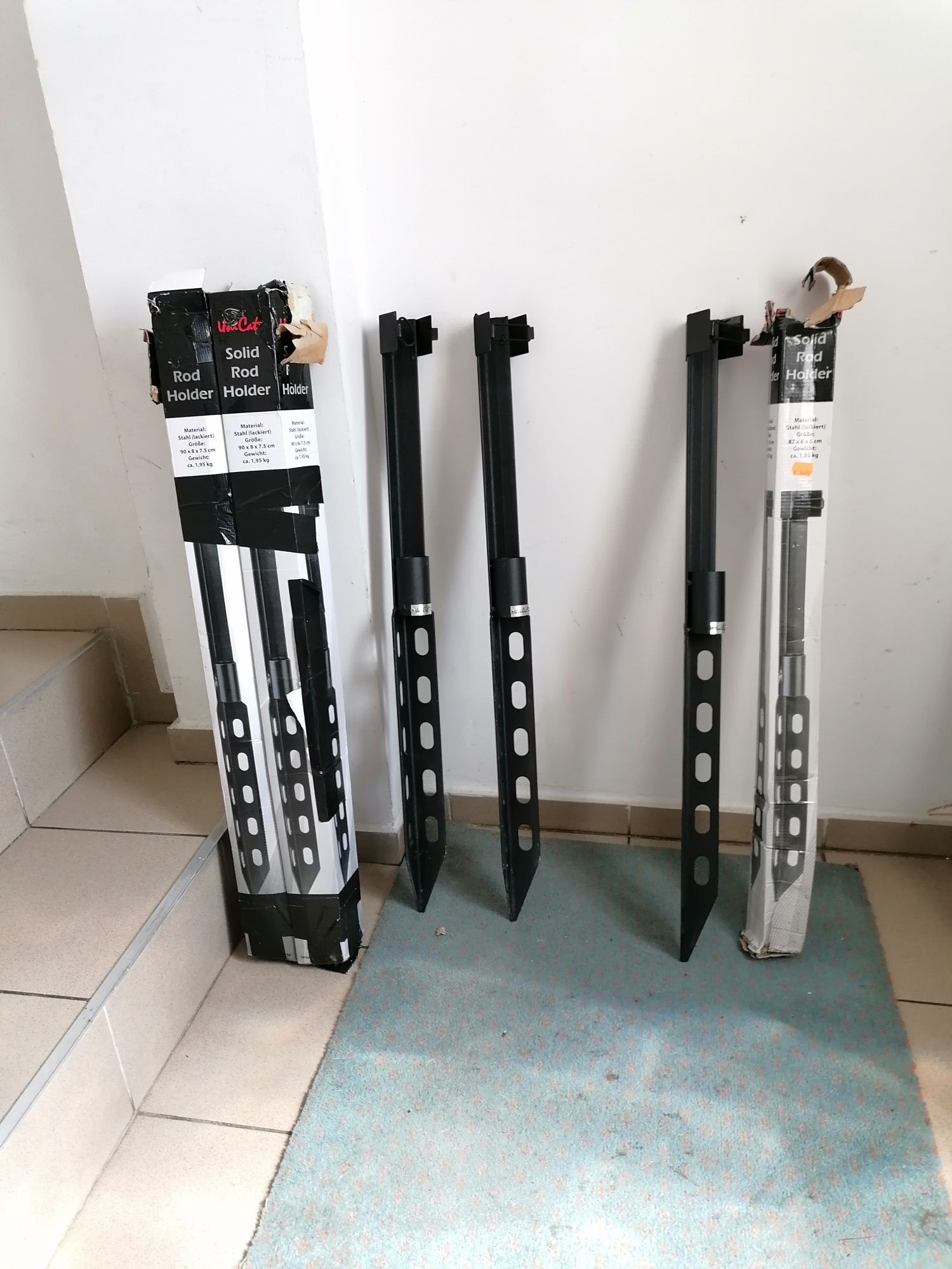 Set 2 suporti lansete Dunare Uni Cat