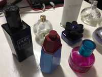 Sticle sticlute de parfum  goale YSL, Cacharel, Polo, Chanel