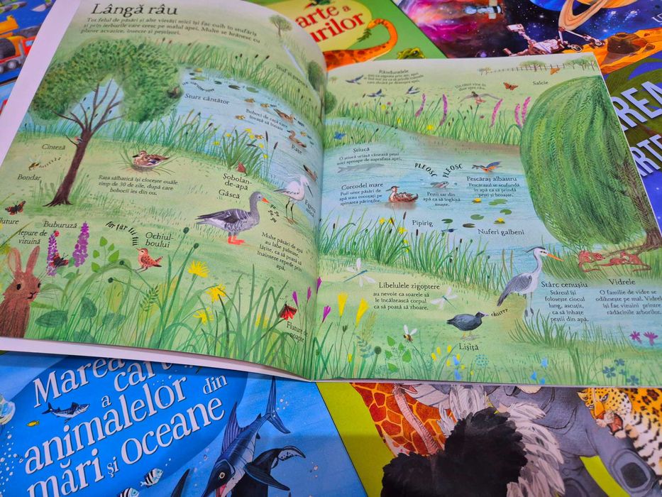 Set Marea carte a, ilustrate-Set de carti noi educative pentru copii