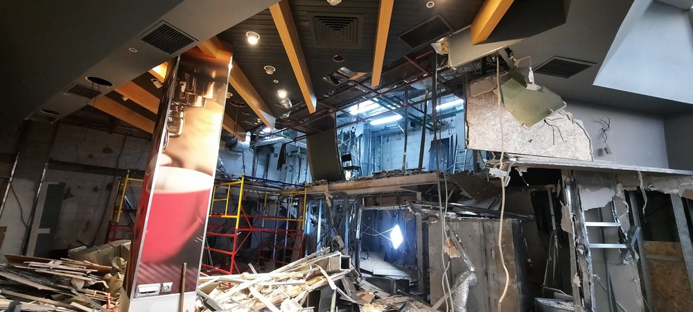 Демонтаж бутиков