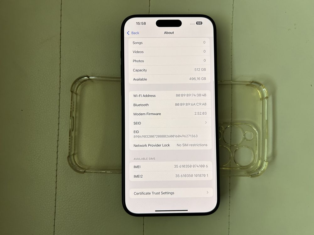 IPhone 15 Pro Max 512gb