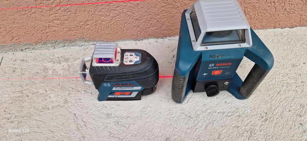 Bosch nivela rotativa cu linii