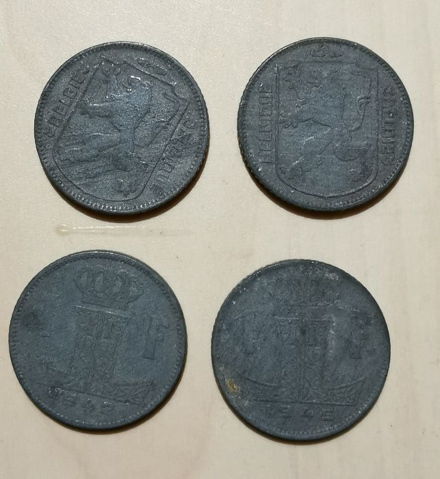 Monezi Belgia 1941- 1945
