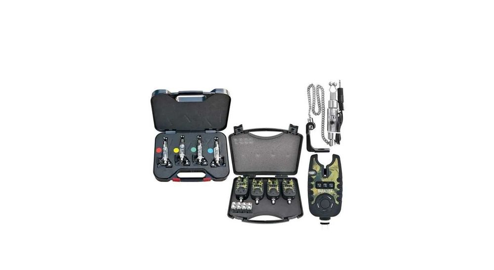Set 4 avertizoare TLI-21 si 4 swingere cu iluminare Baracuda